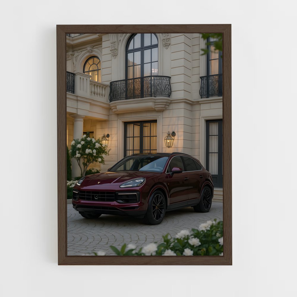 Poster Cayenne Glamour – affiche Porsche (vue 5)